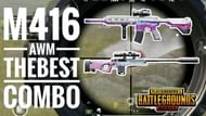 M416+AWM combination in PUBG Mobile